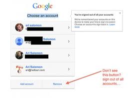 How To Sign Out Of Google Account