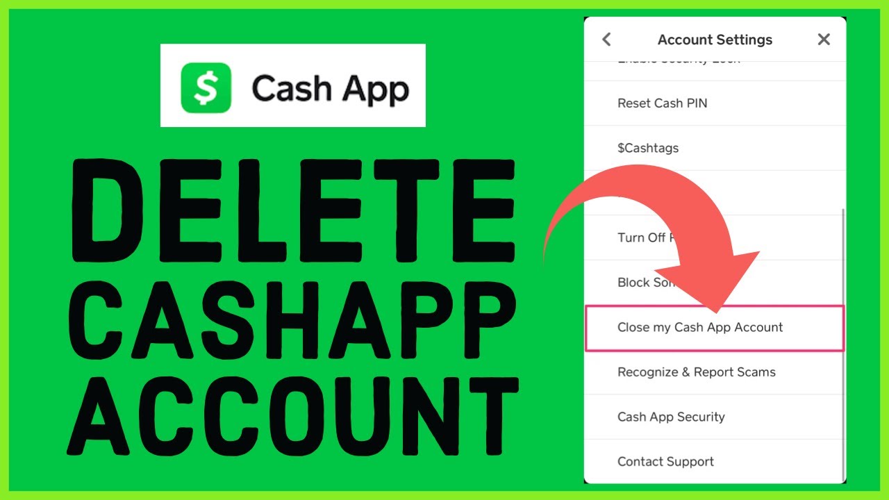 How To Delete Cashapp Account